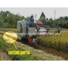 Wishope 73kw Strong Engine Combine Harvester for Rice Wheat Soybean